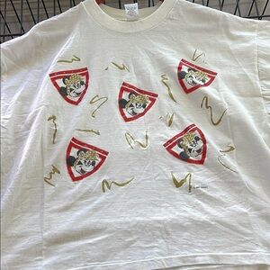 Vintage White Disney Shirt with Minnie Mouse Design